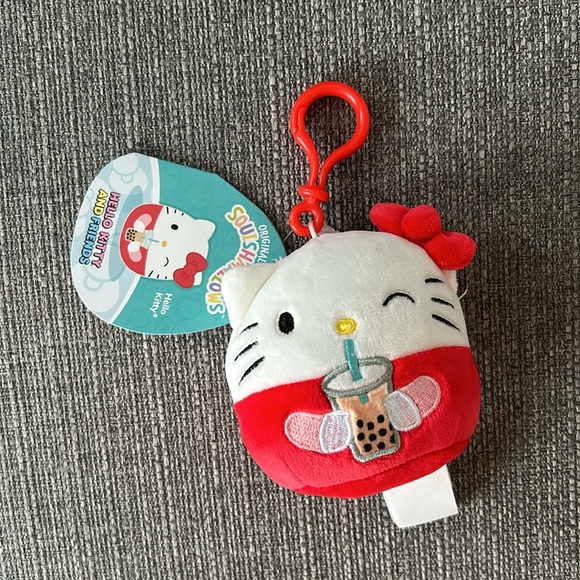 💖NWT Hello Kitty and Friends Mini Squishmallows Clip-on Plushies (bundle)💖 - Picture 3 of 5